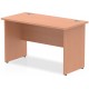 Rayleigh Shallow Panel End Straight Office Desk